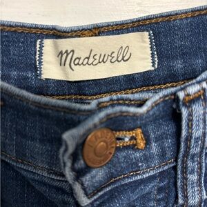 Madewell Jeans 9" Mid Rise Skinny Jeans Size 24 waist Blue Wash Stretch